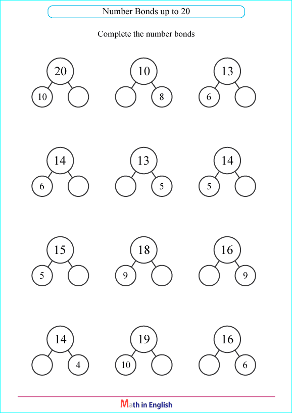 Printable primary math worksheet for math grades 1 to 6 based on the
