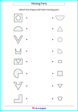 grade 1 geometry and shape worksheet