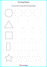 draw basic shapes math worksheet