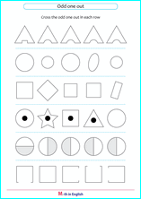 odd shape out geometry worksheet