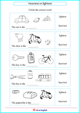 heaviest and lightest mas weight measurement