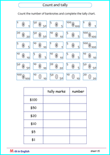 tally chart up to 10