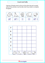 tally chart for kids