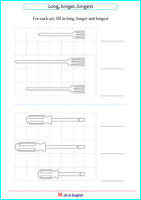 comparing lengths