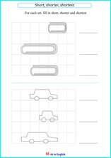 comparing lengths