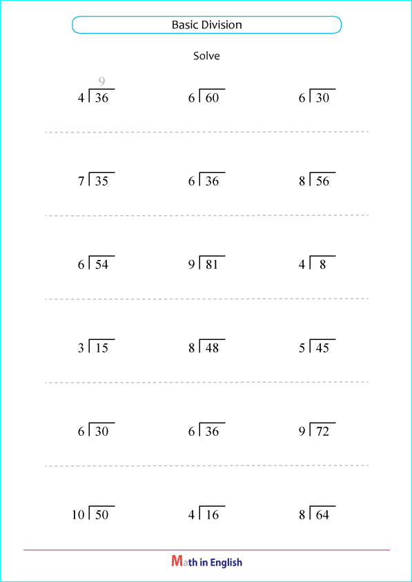 Printable primary math worksheet for math grades 1 to 6 based on the Singapore math curriculum.