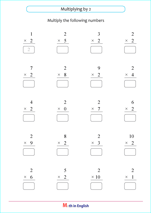 times tables of 2 and 3