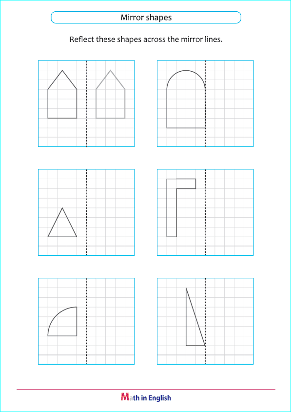 draw basic symmetry of shapes