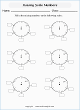 read scales weight printable grade 2 math worksheet