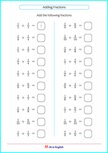 adding fractions grade 2