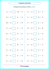 Grade 2 mixed multiplication tables math school worksheets for primary ...