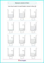 grade 2 volume in liters