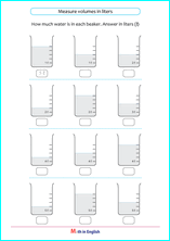 grade 2 volume in liters