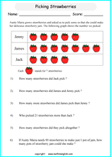 reading pictographs worksheets for primary math