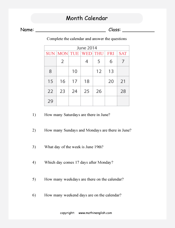Printable Primary Math Worksheet For Math Grades 1 To 6 Based On The 