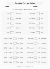 length conversion imperial units worksheets for primary math  