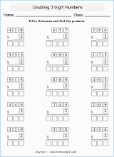 Printable and free multiplication worksheets and multiplying digits ...