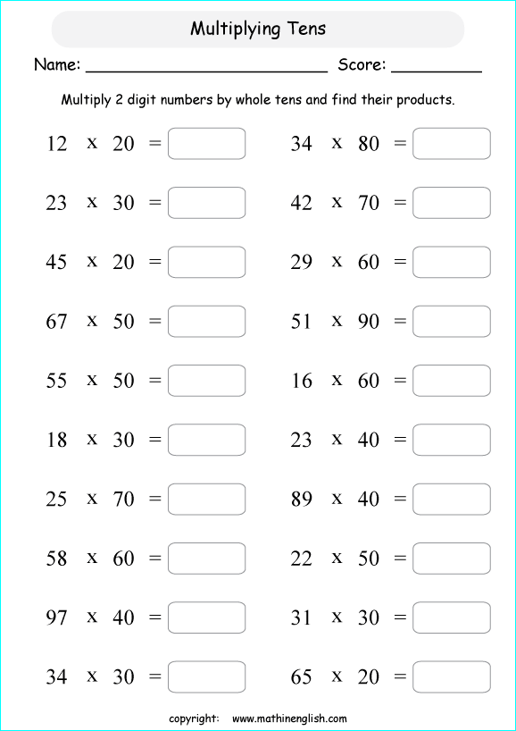 printable primary math worksheet for math grades 1 to 6 based on the