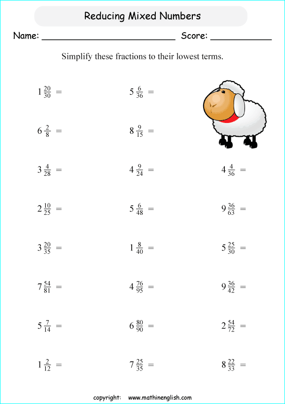 reducing-fractions-to-lowest-terms-worksheets