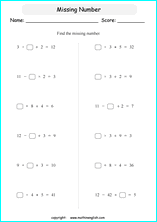 order of operations with positve integers no parentheses worksheets for grade 1 to 6 