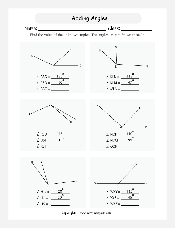 Printable primary math worksheet for math grades 1 to 6 based on the