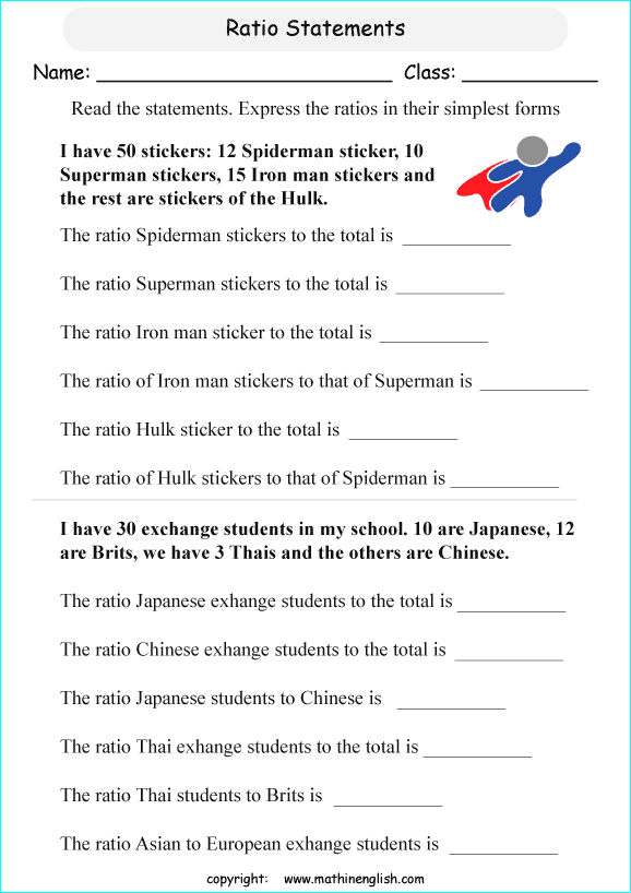 Printable Primary Math Worksheet For Math Grades 1 To 6