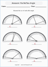 drawing and measuring angles geometry math worksheets for primary math class 