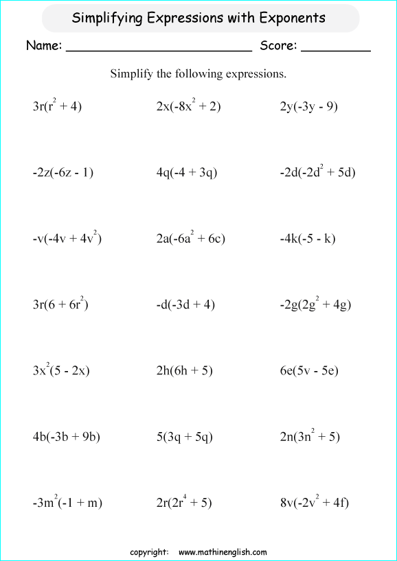 simplify-expressions-worksheets-grade-7-pre-algebra-worksheets-the