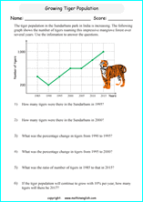 worksheets with line graphs for primary math students